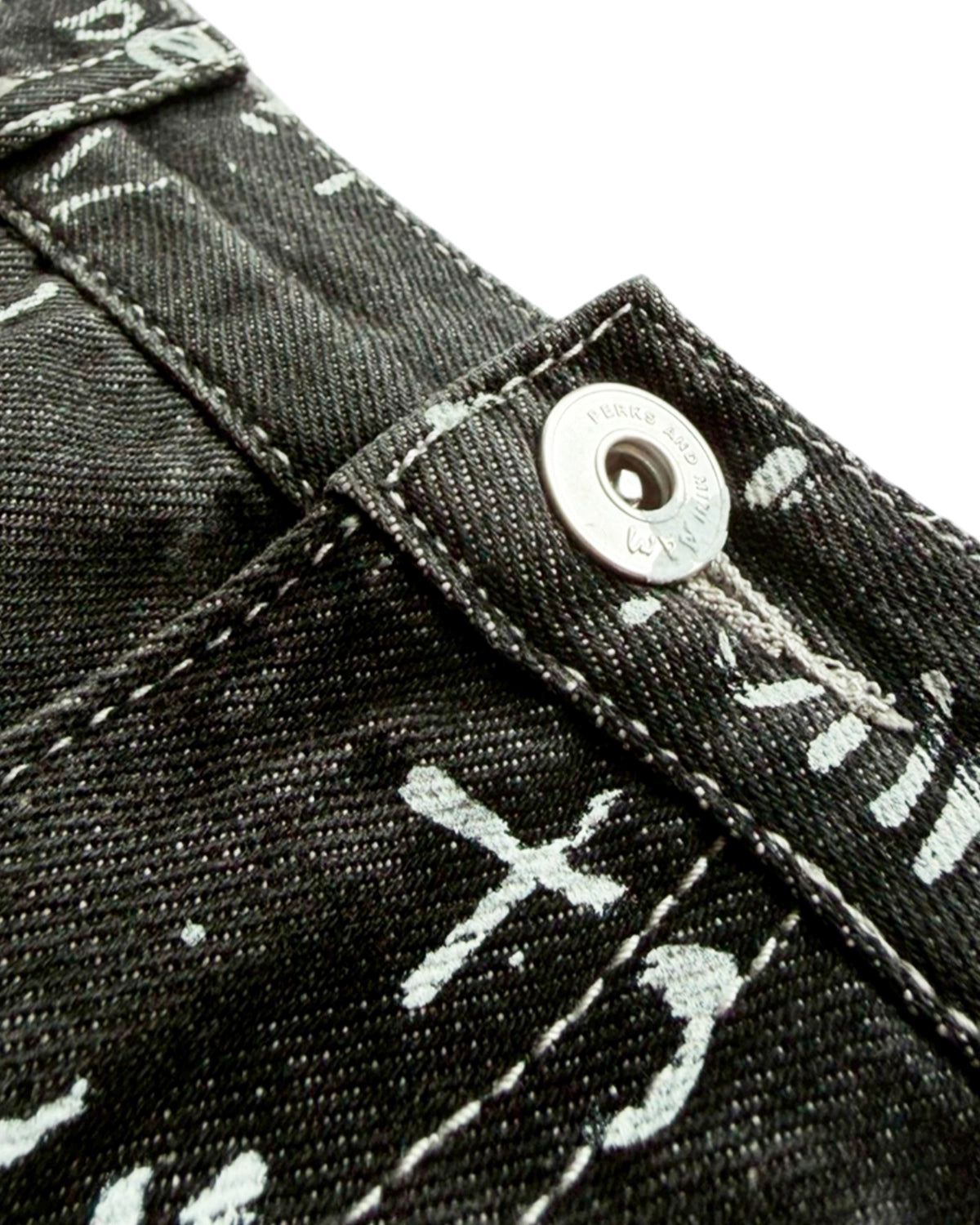 P.A.M.(Perks And Mini) / ALTO OVER PRINT JEANS - JOSHUA GORDON (80091)