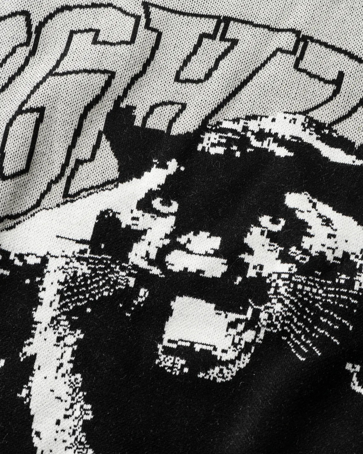TIGHTBOOTH / PANTHER KNIT SWEATER (FW26-KN02)