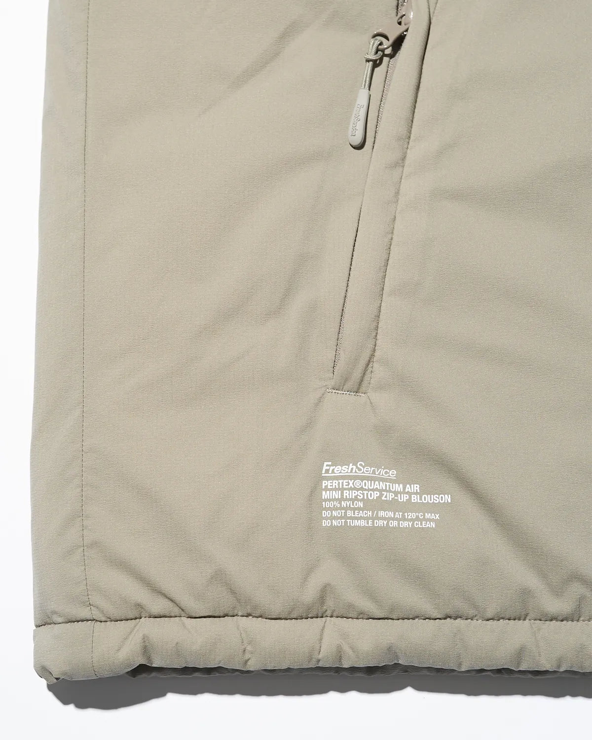 FreshService / PERTEX®︎ QUANTUM AIR MINI RIPSTOP ZIP-UP BLOUSON (FSC253-30195)