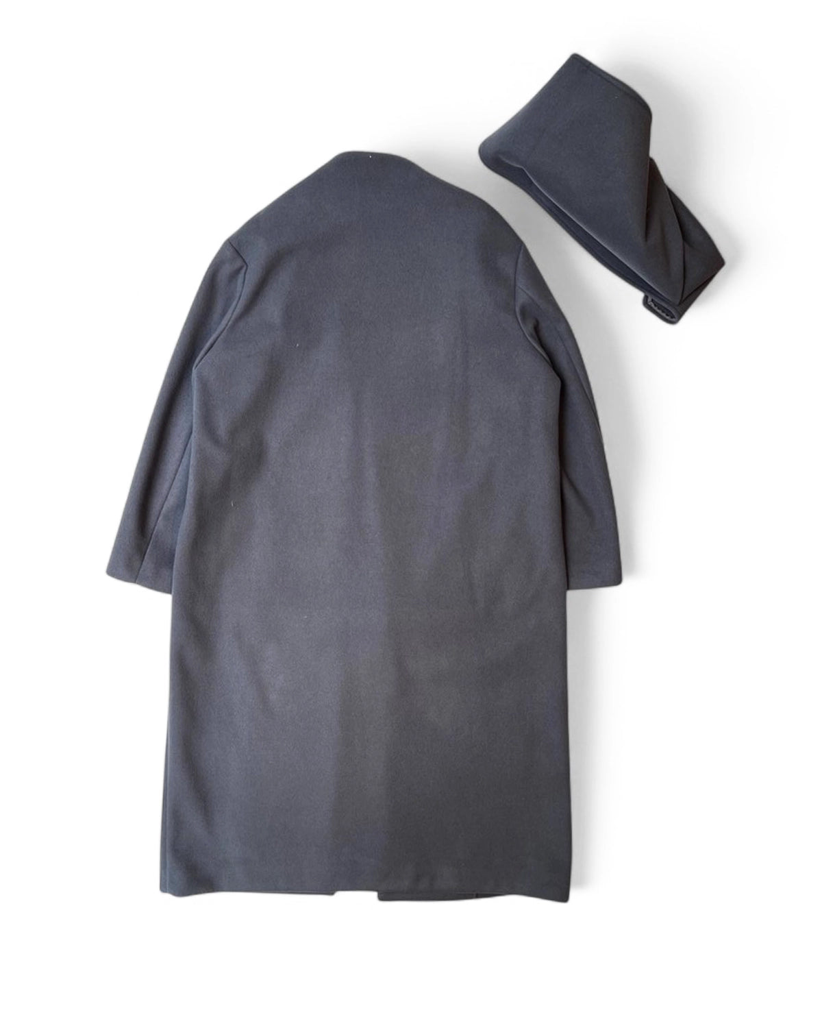 PHEENY / Needle rever stretch scarf coat (PA25-CO01)