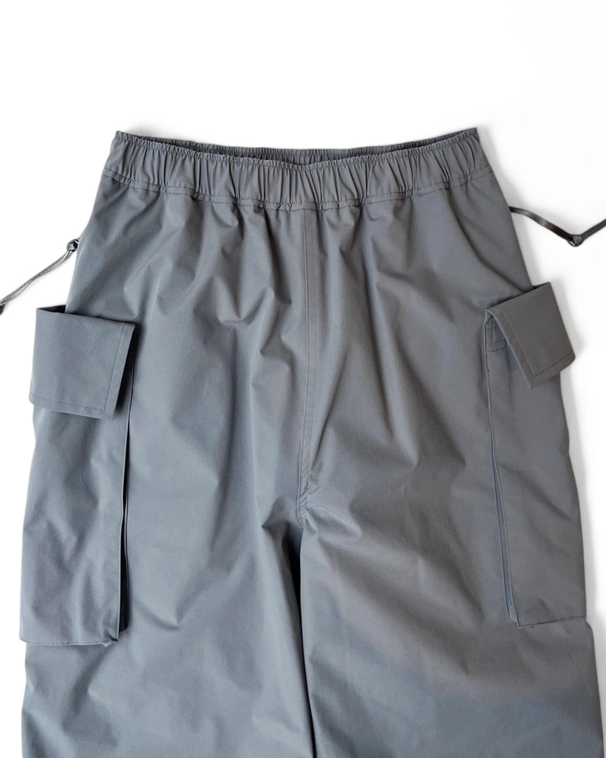 PHEENY / High stretch taffeta gathered pants (PA25-EQ02)