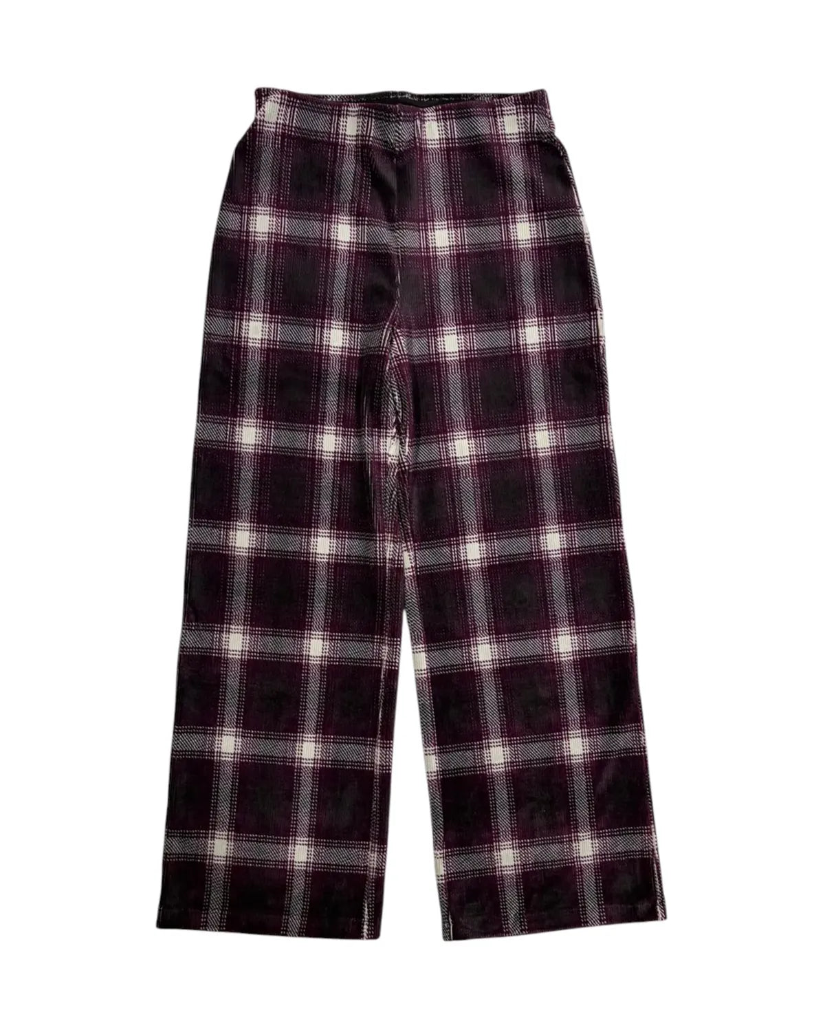 PHEENY の Ombre Check Stretch Corduroy Wide Pants (PA26-CS16)