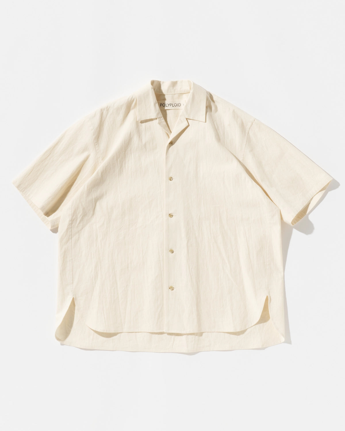 POLYPLOID のOPEN COLLAR SHIRT A (A-5-004-000)