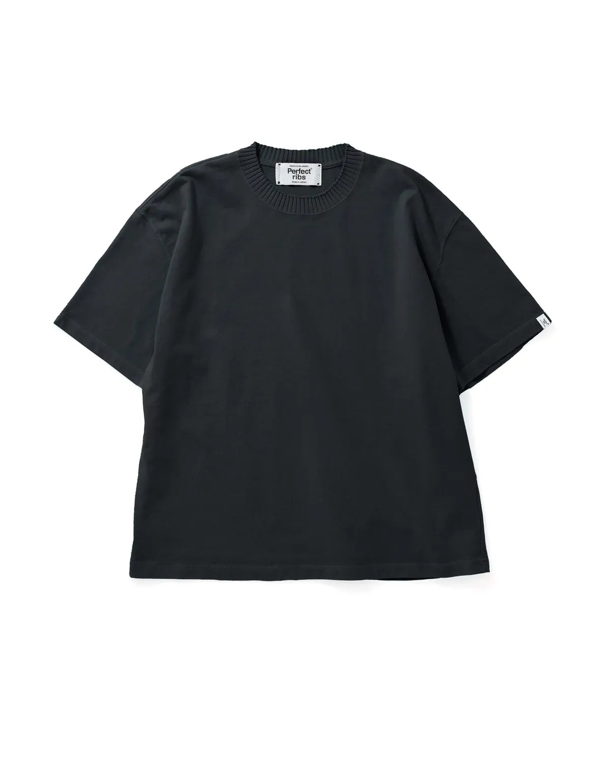journal standard luxeパーフェクトリブス ショートスリーブT Perfect ribs（R）/ パーフェクトリブス】Strange Sleeve Cropped S