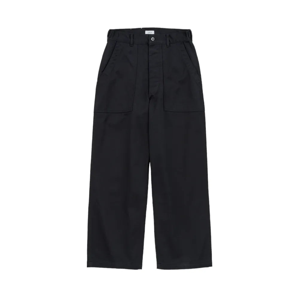 CIOTA / Cotton Twill Baker Pants -Stone Bio (PTLM-144-SB)