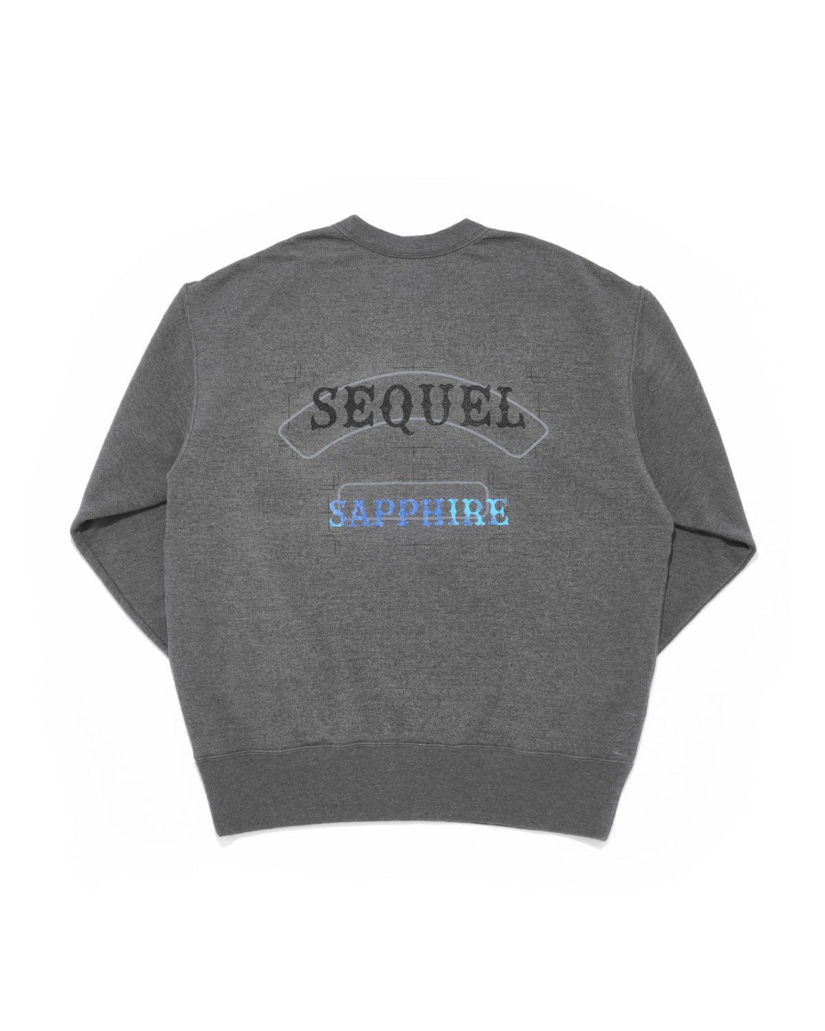 SEQUEL / T/C裏毛 CREW NECK SWEAT (SQ-25AW-CS-07)