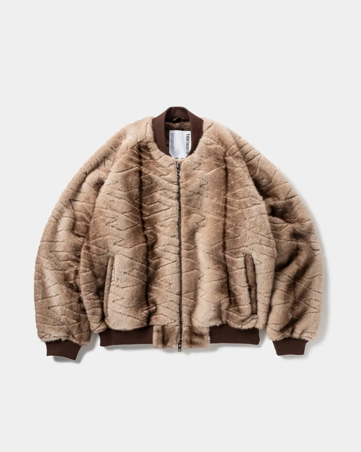 TIGHTBOOTH / T QUILT FUR MA-1 (FW25-JK04)