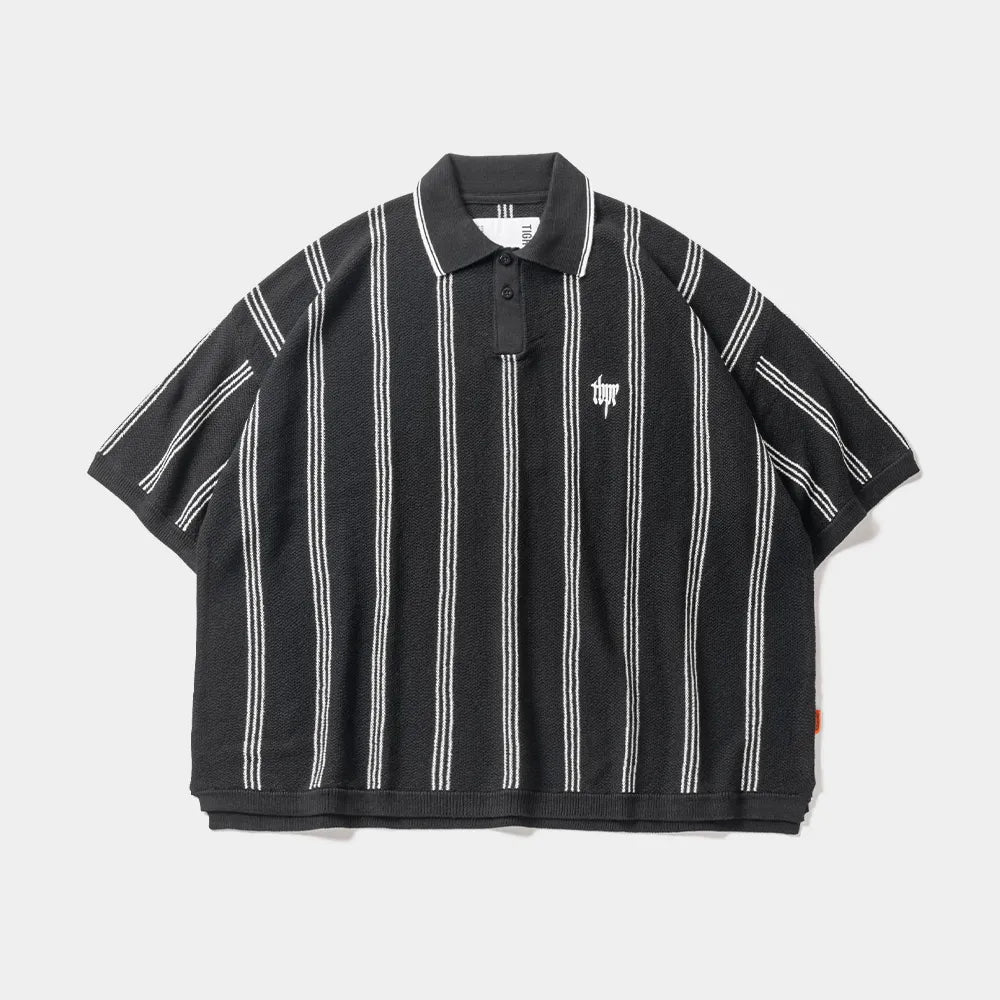 TIGHTBOOTH  のSTRIPE KNIT POLO