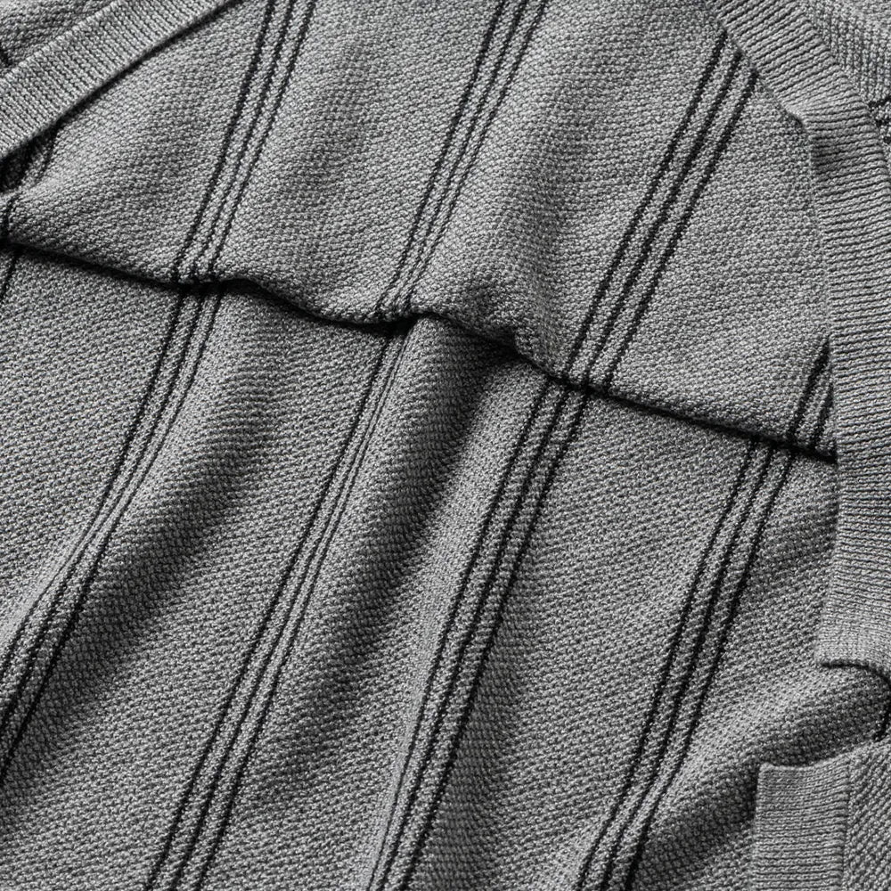 TIGHTBOOTH  / STRIPE KNIT POLO