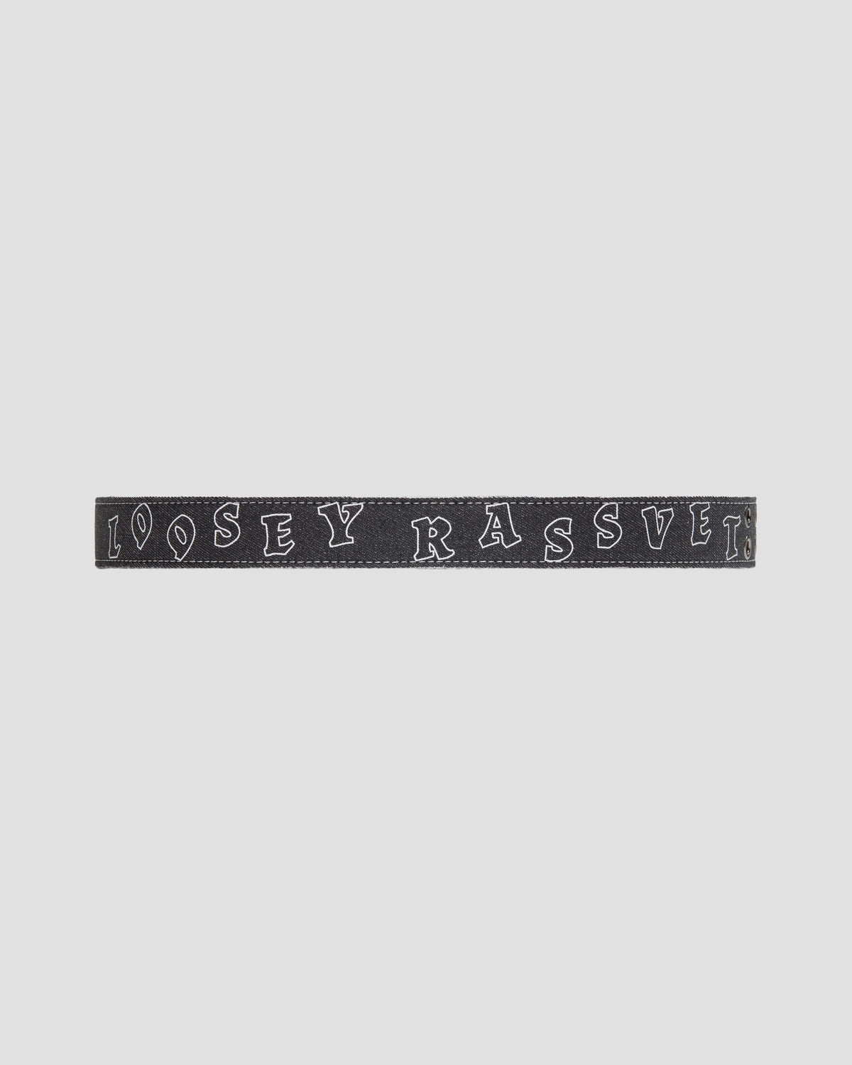 RASSVET / x LOOSEY WEBBING BELT LOGO (PACC16K106)