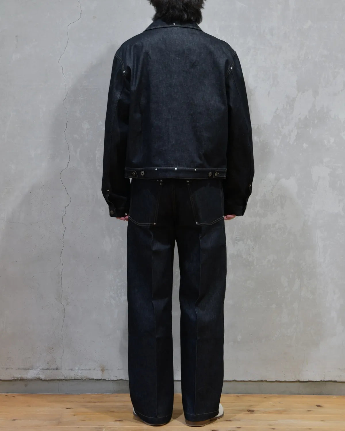 LEMAIRE / WIDE PANT WITH STUDS (PA1288 LD1061)