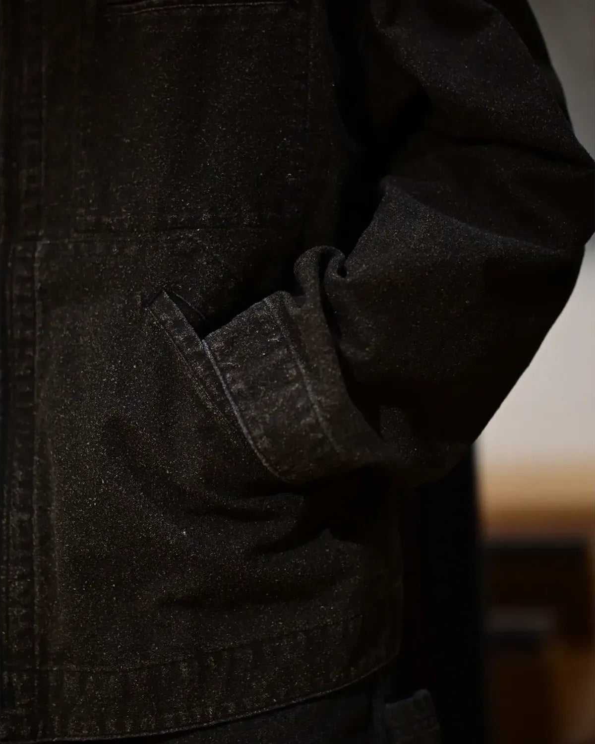 COOTIE PRODUCTIONS® / Grainy Denim Work Jacket (CTE-26S207)