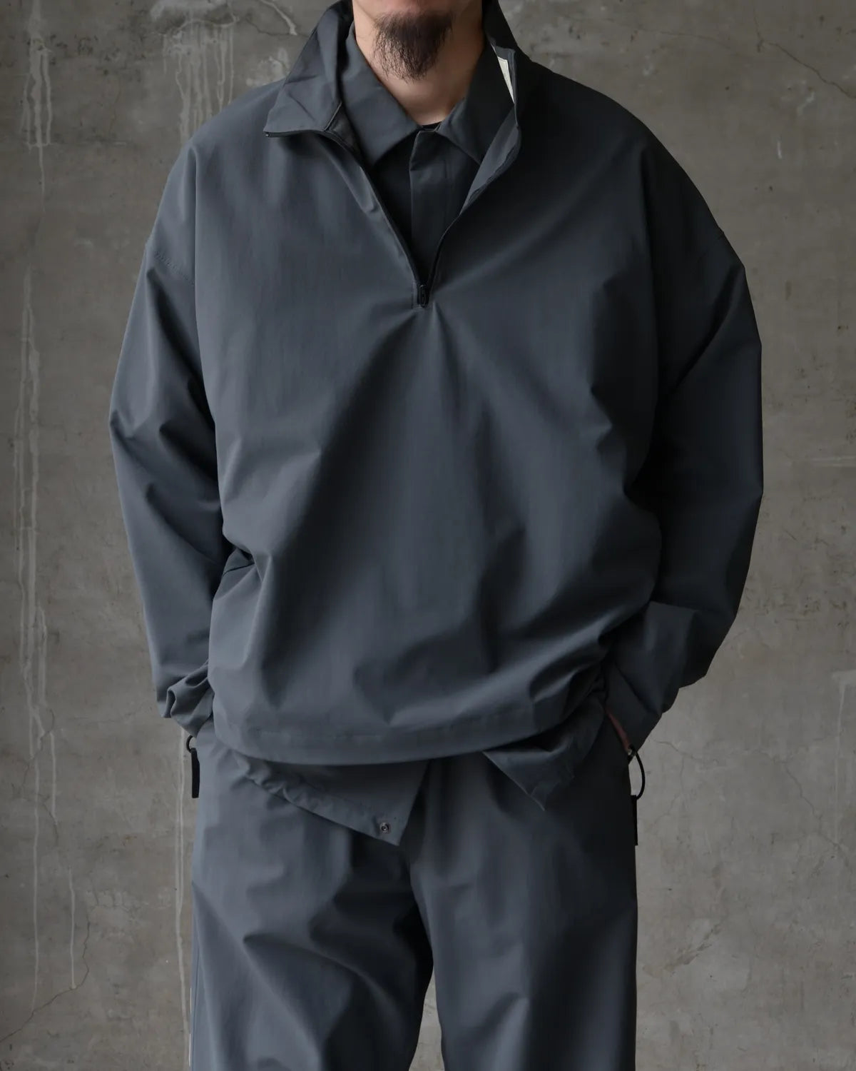 N.HOOLYWOOD TEST PRODUCT EXCHANGE SERVICE / HALF ZIP PULLOVER (9261-CS06-004)