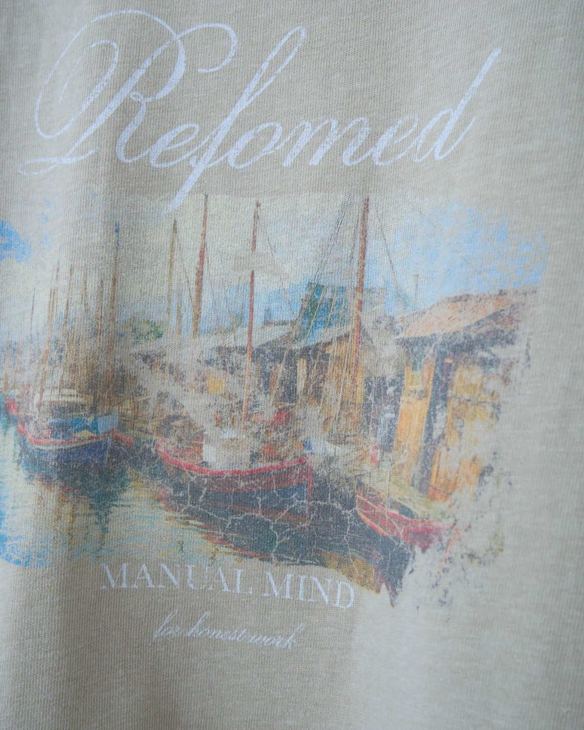 refomed / MANUAL MIND L/S TEE (RECU-047)