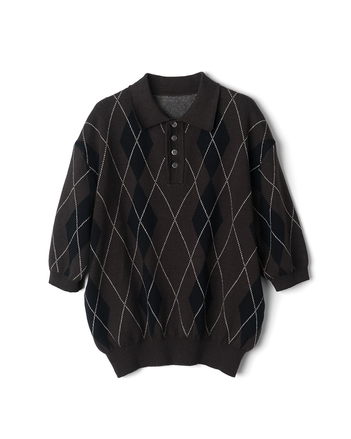 refomed / OLD MAN KNIT POLO (REKN-009)