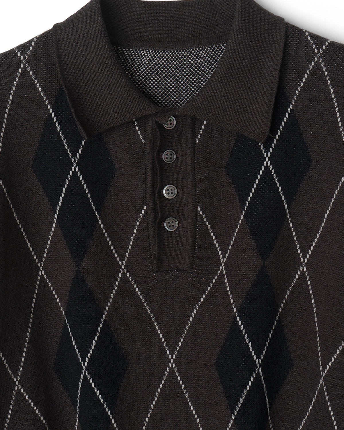 refomed / OLD MAN KNIT POLO (REKN-009)