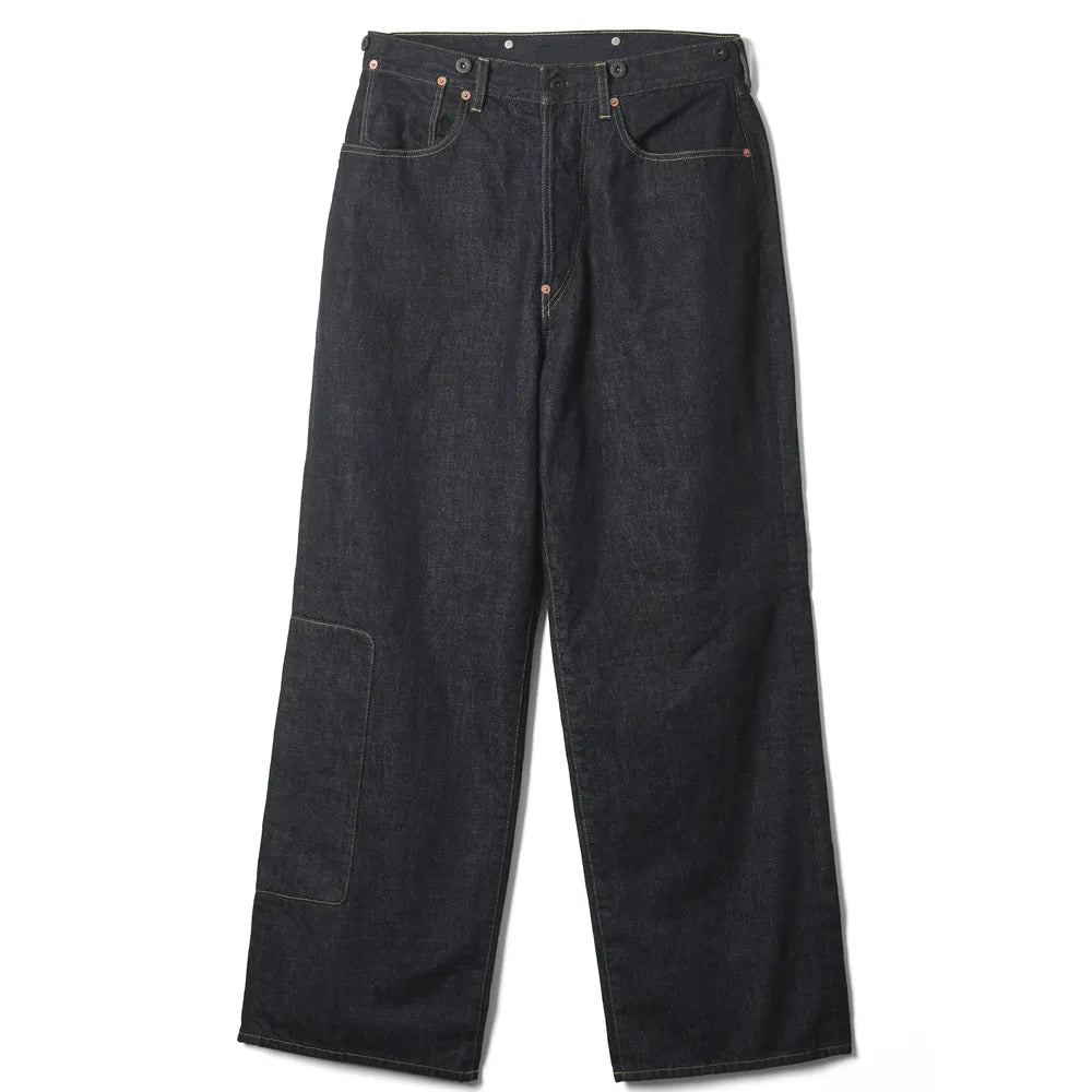 refomed の RIGHT HANDED DENIM PANTS "OW"