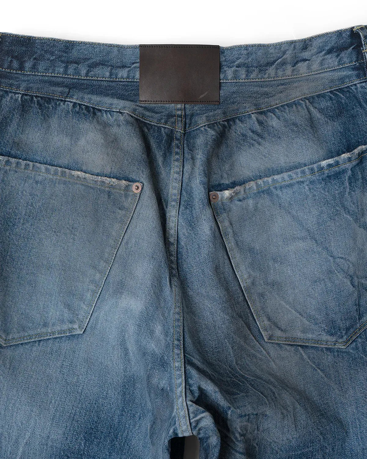 refomed / RIGHT HANDED DENIM PANTS "USED-2" (REPT-027U2)