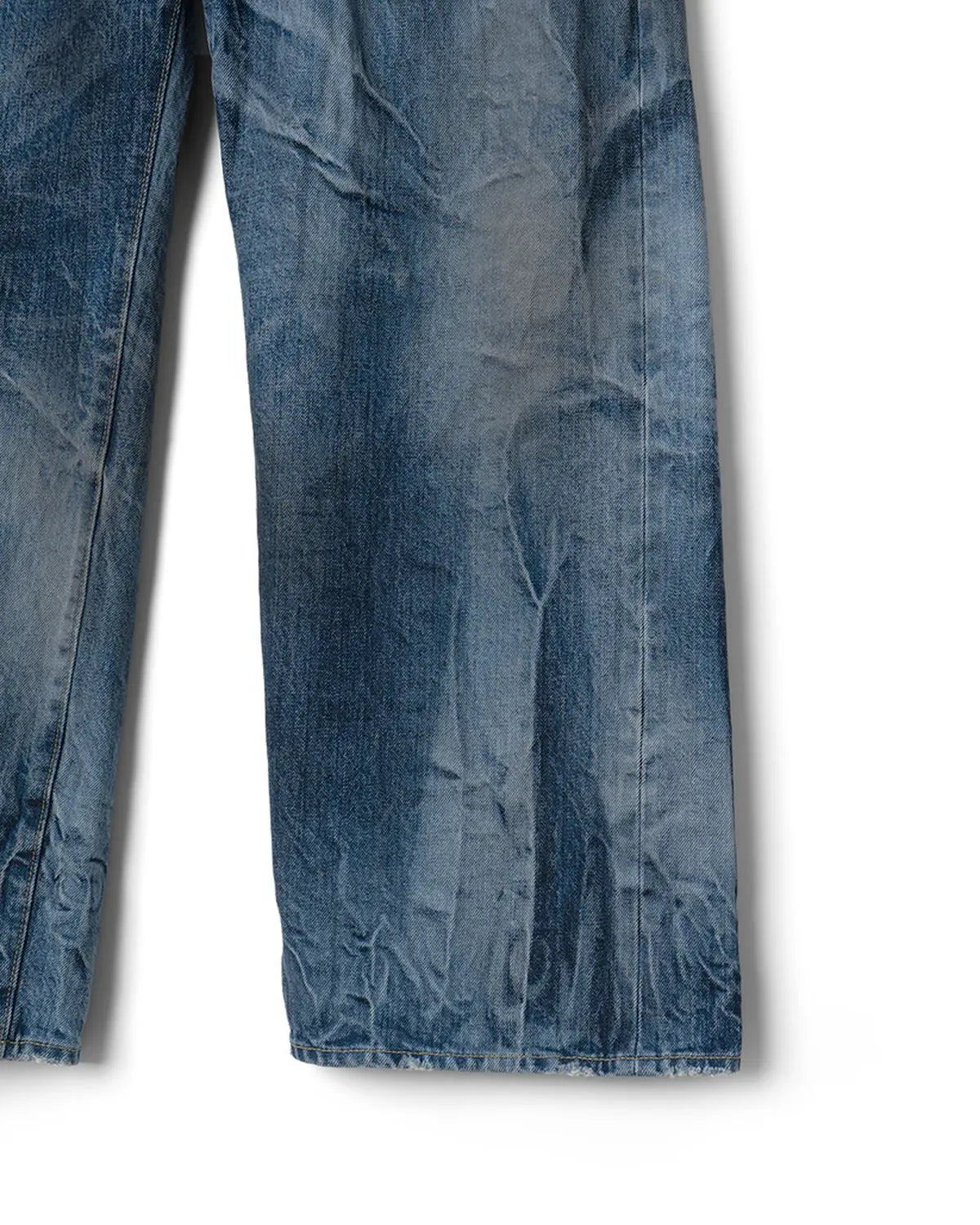 refomed / RIGHT HANDED DENIM PANTS "USED-2" (REPT-027U2)