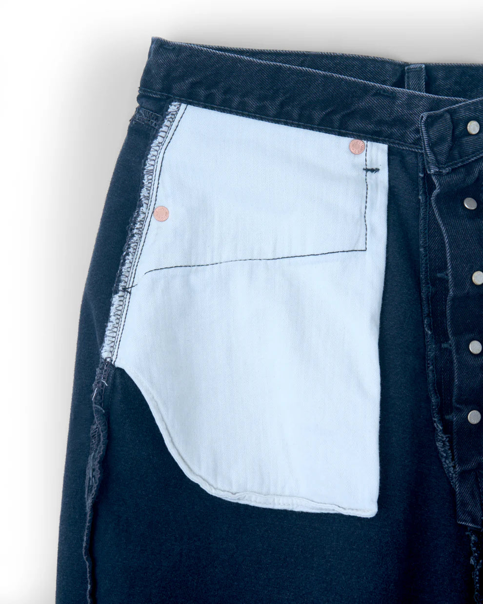 refomed / FRESH MAN DENIM WIDE PANTS by EDWIN "USED" (REPT-ED001U)