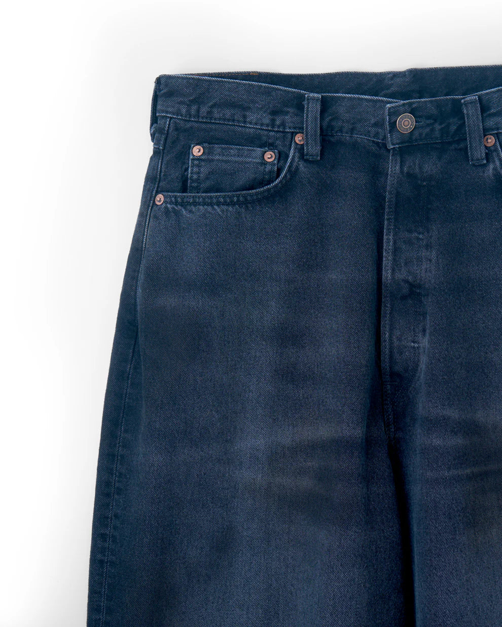 refomed / FRESH MAN DENIM WIDE PANTS by EDWIN "USED" (REPT-ED001U)