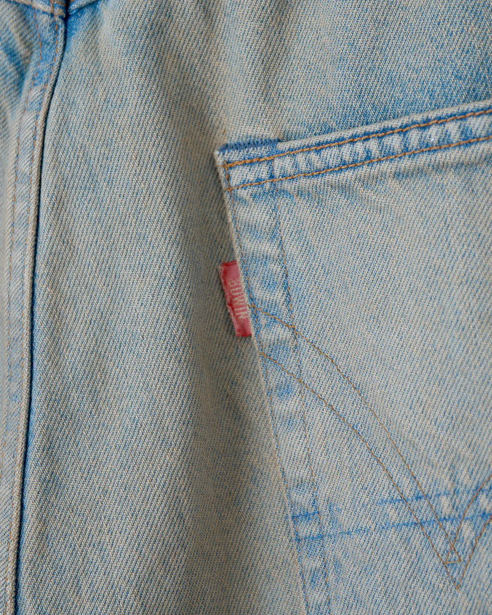 refomed / FRESH MAN DENIM WIDE PANTS by EDWIN "USED" (REPT-ED001U)