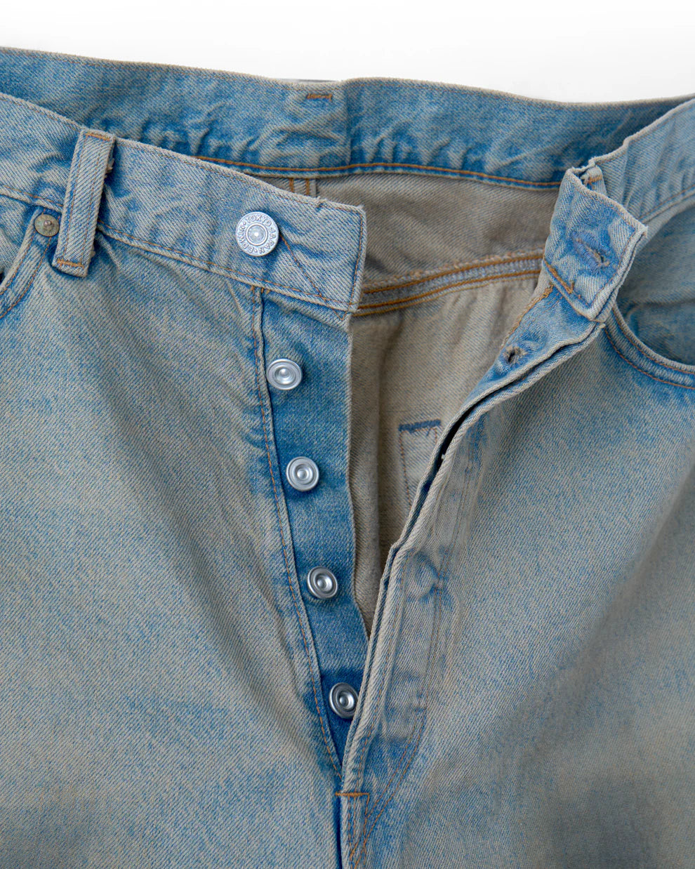 refomed / FRESH MAN DENIM WIDE PANTS by EDWIN "USED" (REPT-ED001U)
