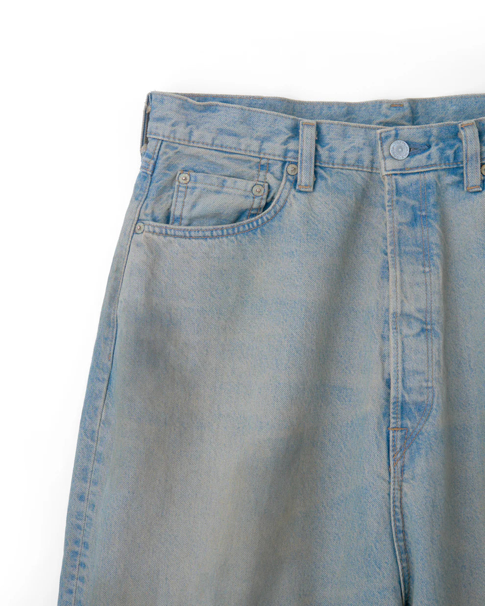 refomed / FRESH MAN DENIM WIDE PANTS by EDWIN "USED" (REPT-ED001U)