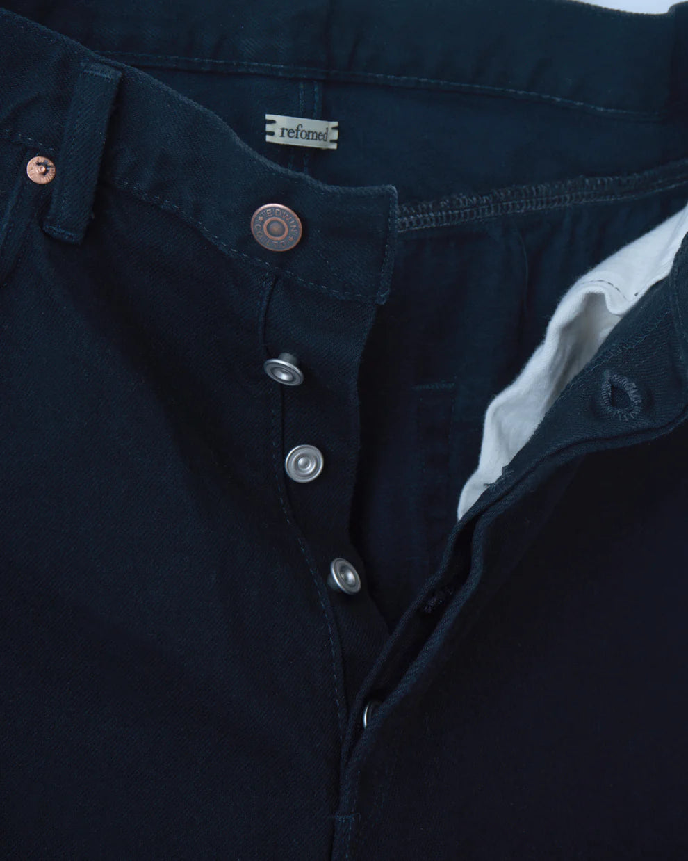 refomed / FRESH MAN DENIM WIDE PANTS by EDWIN "OW" (REPT-ED001)