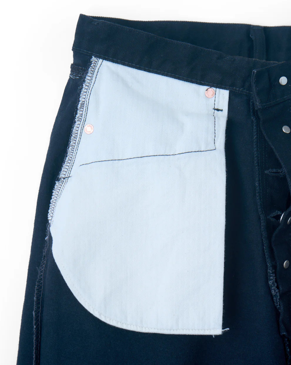 refomed / FRESH MAN DENIM WIDE PANTS by EDWIN "OW" (REPT-ED001)
