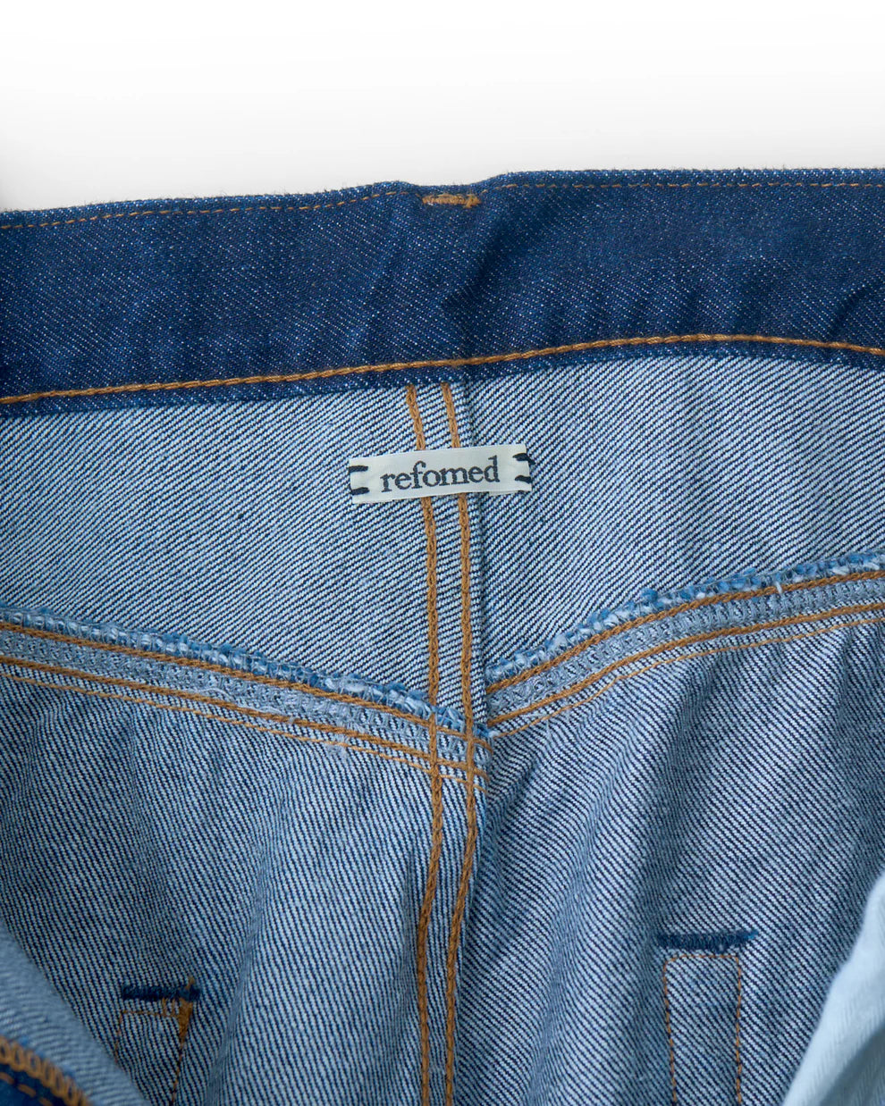 refomed / FRESH MAN DENIM WIDE PANTS by EDWIN "OW" (REPT-ED001)