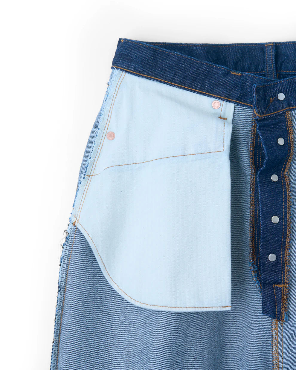 refomed / FRESH MAN DENIM WIDE PANTS by EDWIN "OW" (REPT-ED001)