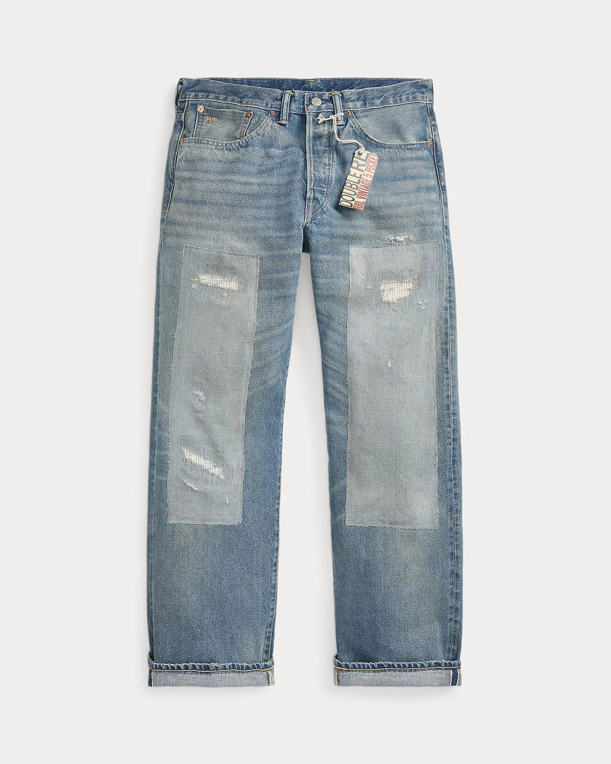 RRL の ヴィンテージ 5ポケット Midlands セルビッジ ジーンズ (MNRRDNM10920129)