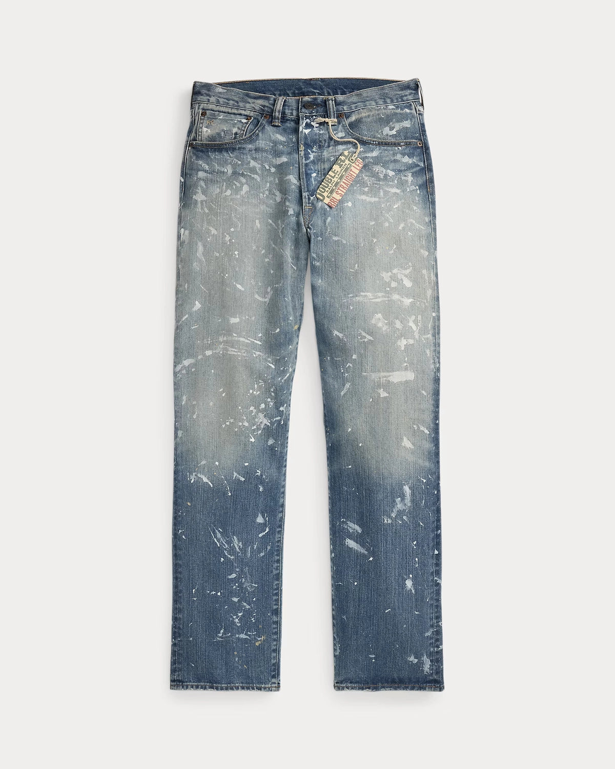 RRL の ストレート フィット Fenimore ディストレスト ジーンズ (MNRRDNM10920134)