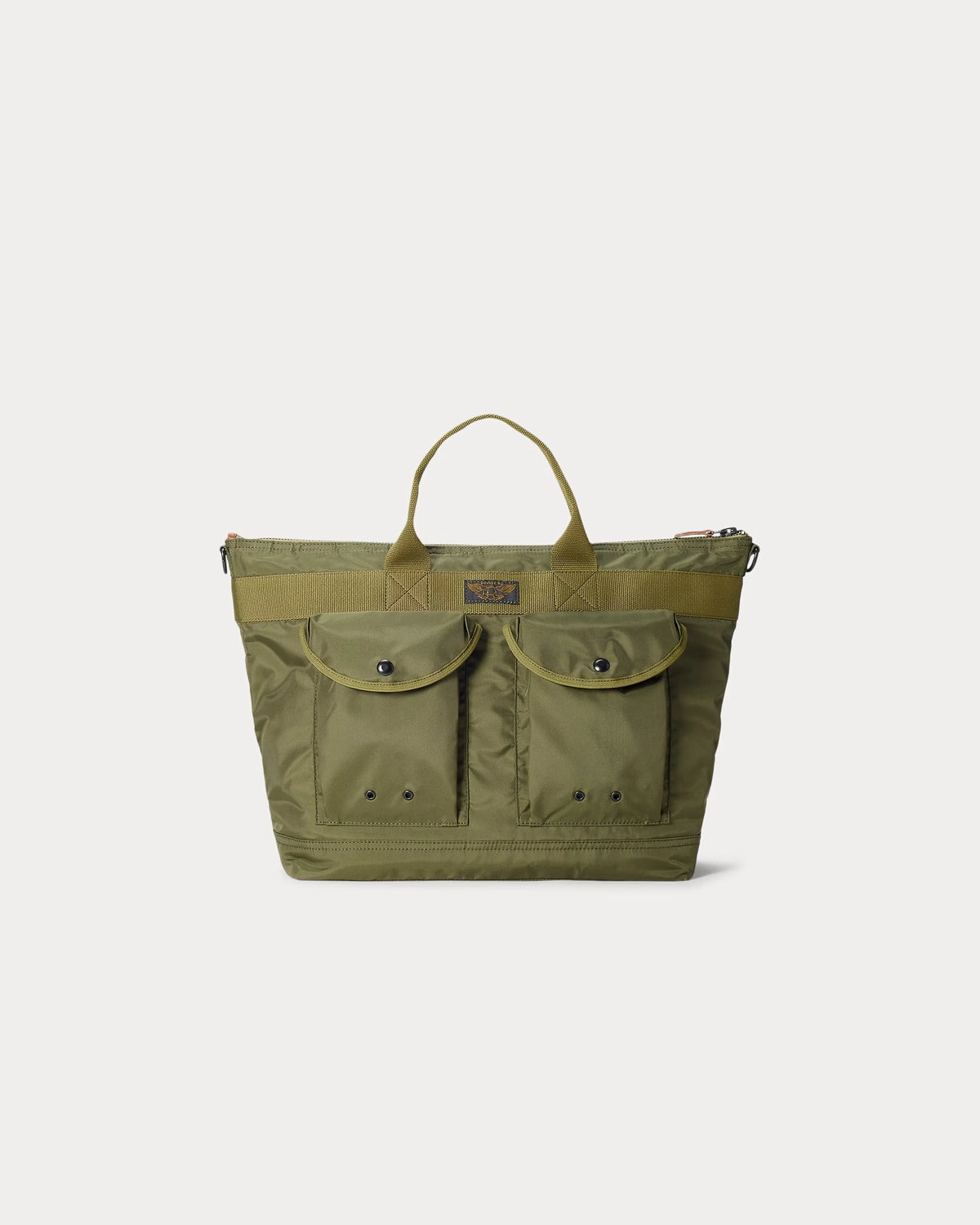 RRL の ナイロン ユーティリティ メッセンジャー バッグ (MARRBGS0G620015)