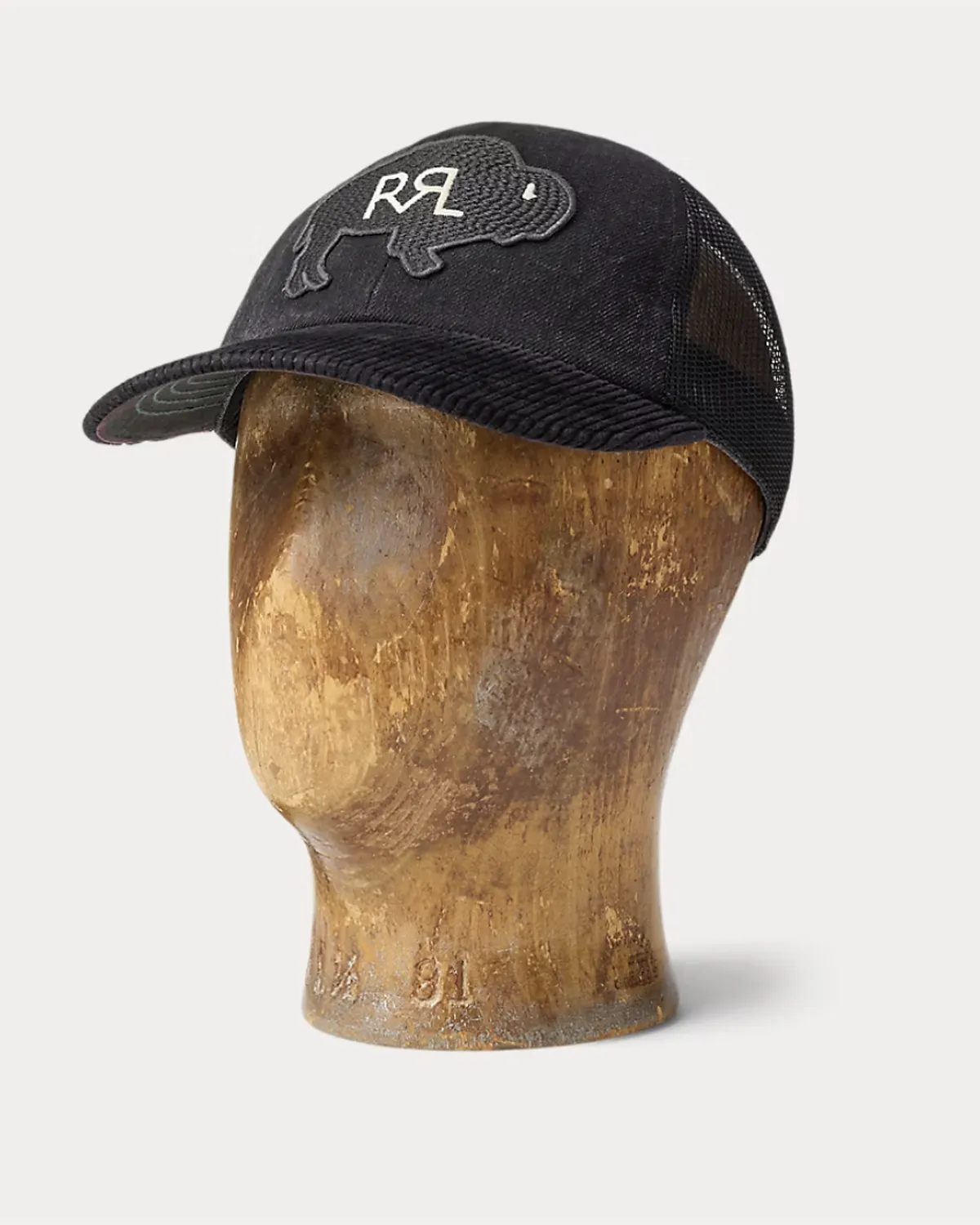 RRL の コーデュロイビル デニム トラッカー キャップ (MARRHGS0J420241)