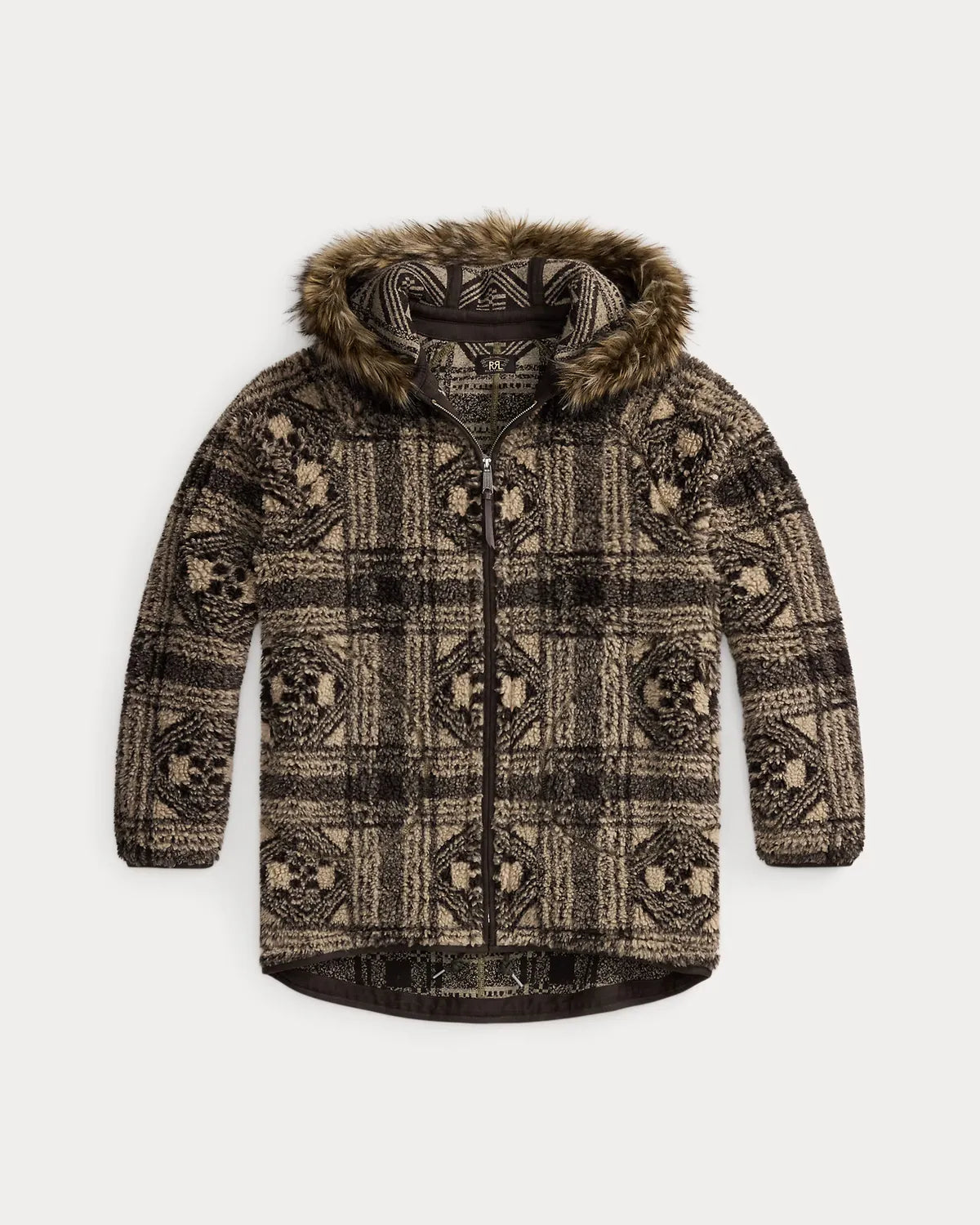 RRL の フェイクファートリム フリース ジャケット (MNNRRKNI16820231)