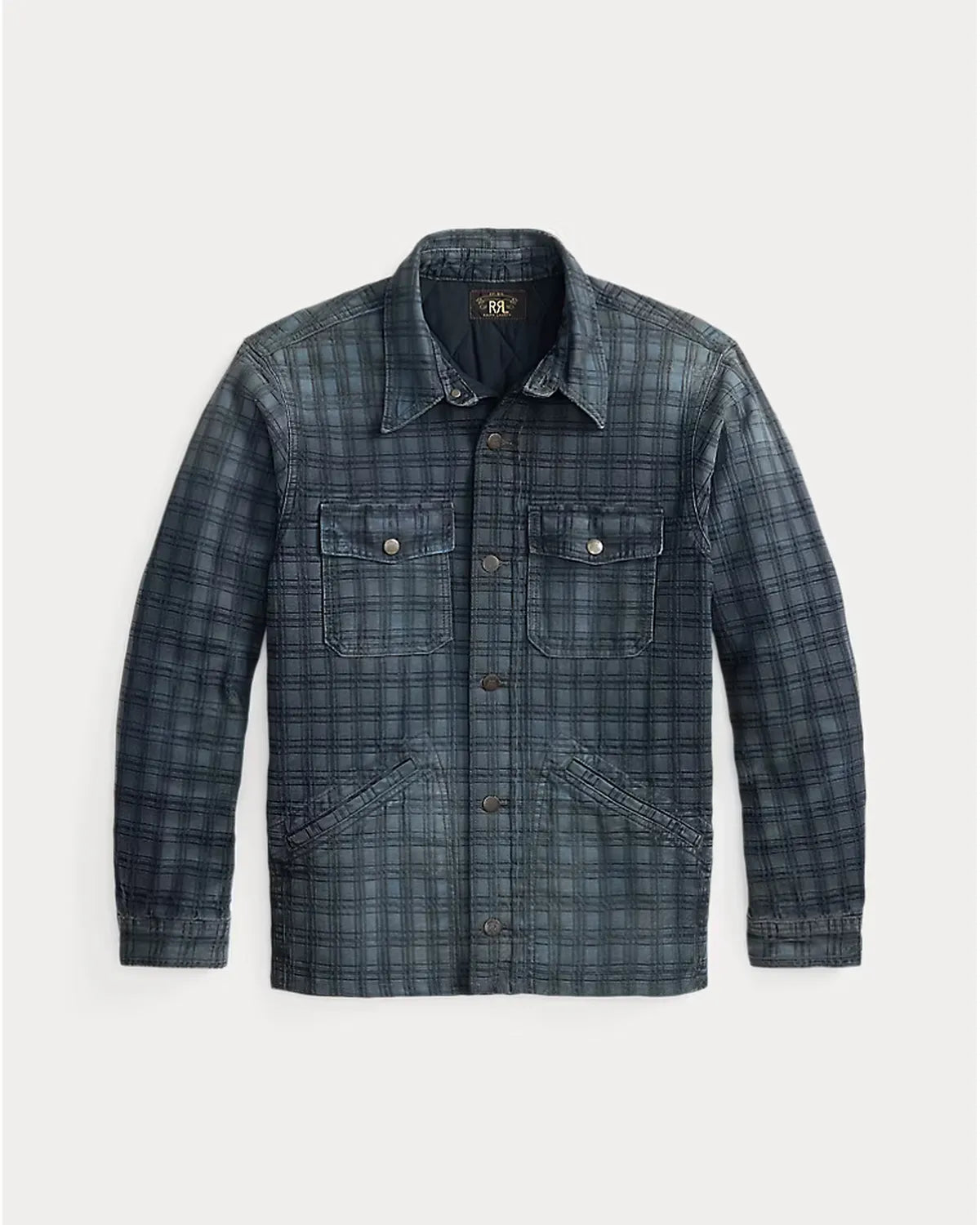 RRL / インディゴ チェック ジャカード デニム ジャケット | 公式通販