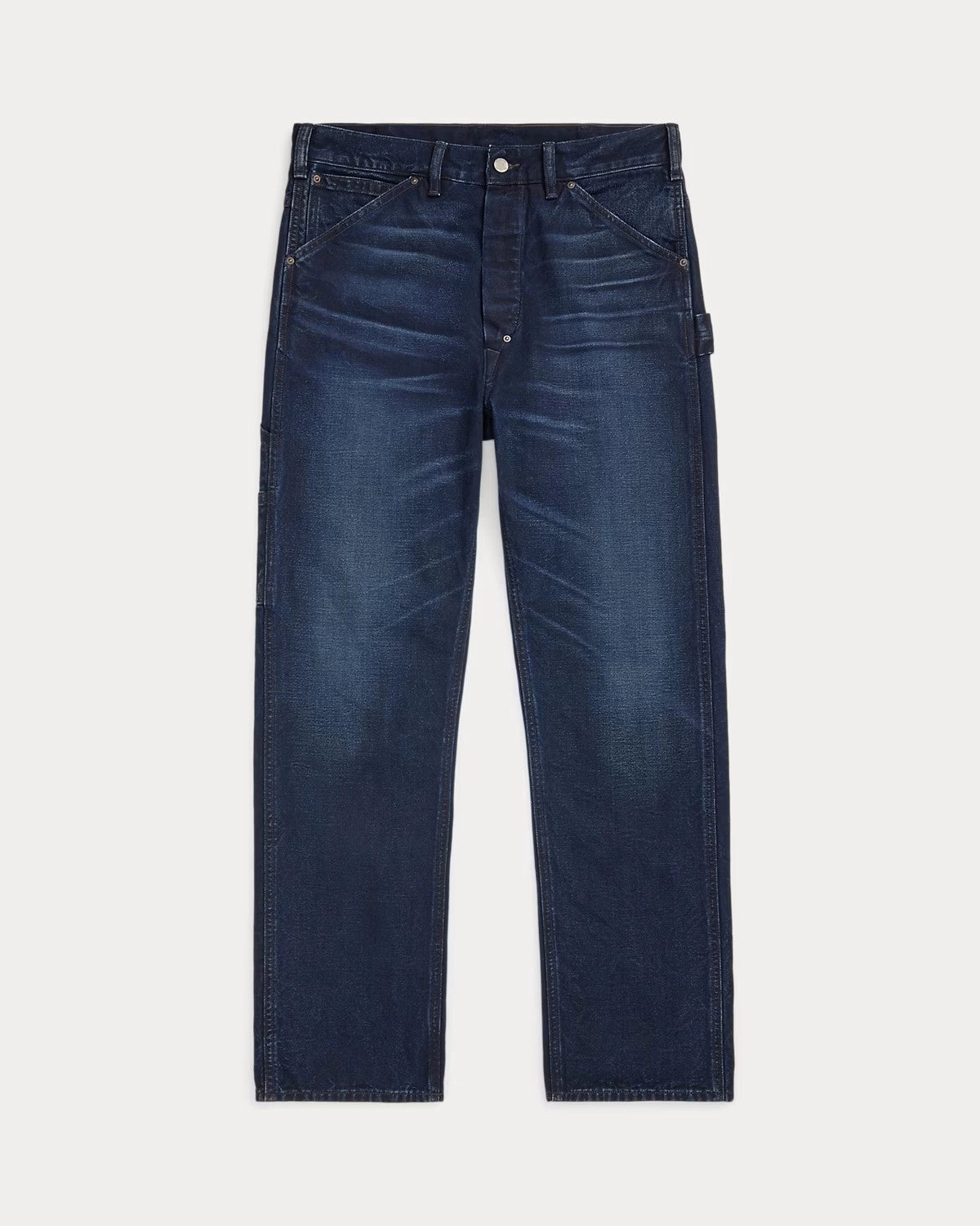 RRL の エンジニア フィット キャンバス カーペンター パンツ (MNRRPNT14G20158)