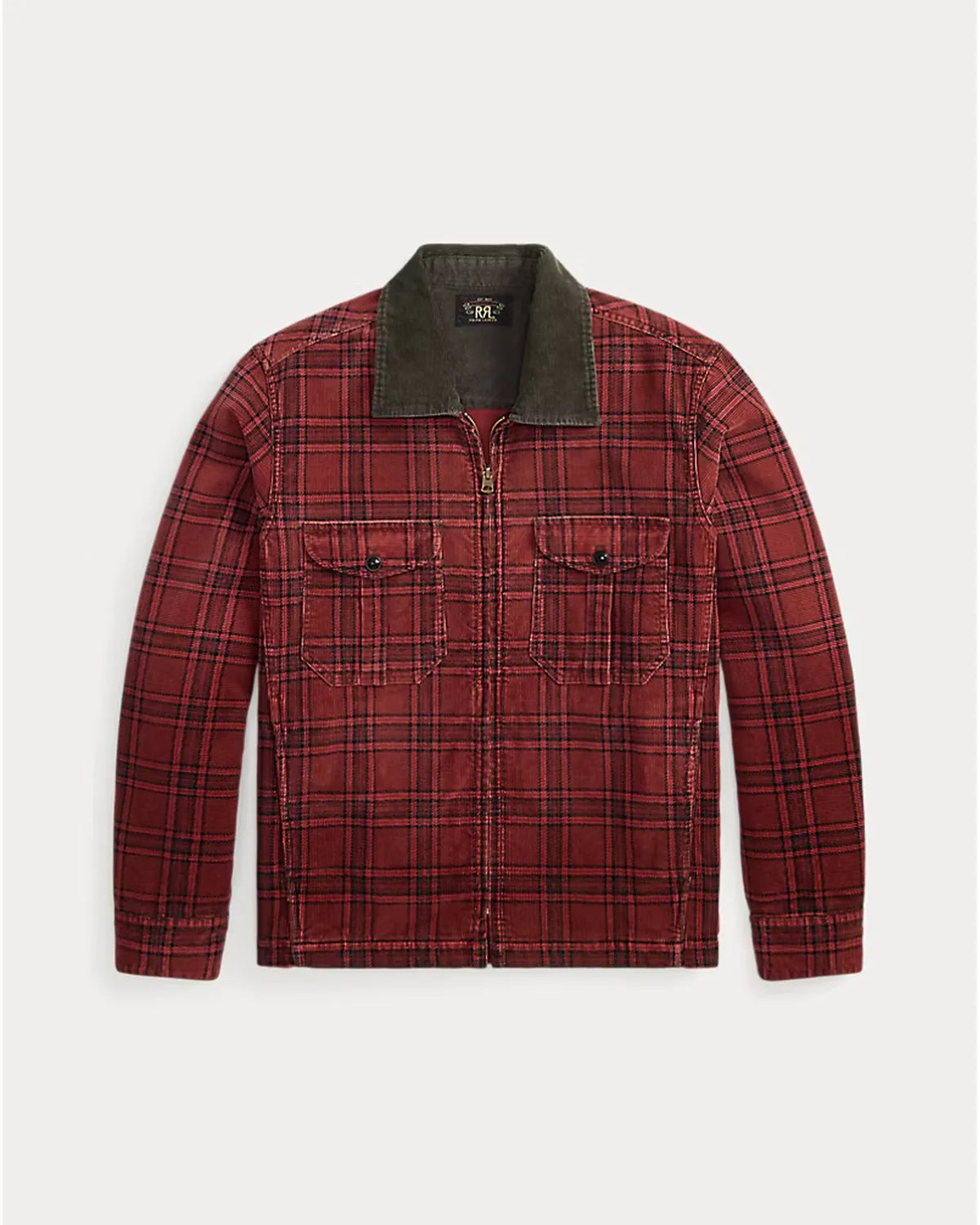 RRL ダブルアールエル コーデュロイシャツ 長袖 レッド RRL / チェック コーデュロイ オーバーシャツ | 公式通販・JACK in the NET