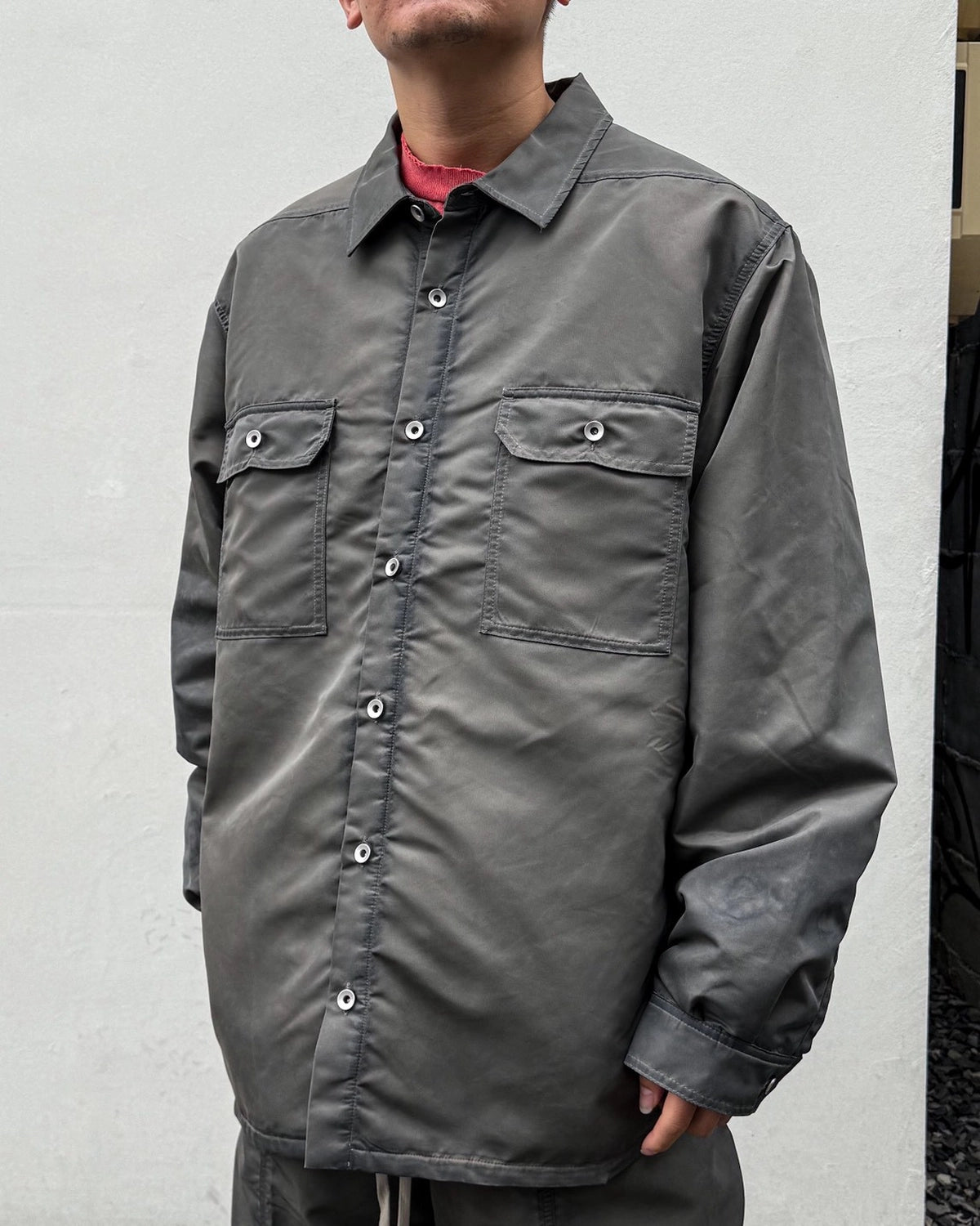 Rick Owens DRKSHDWの JUMBO OUTERSHIRT (DU02F6753)