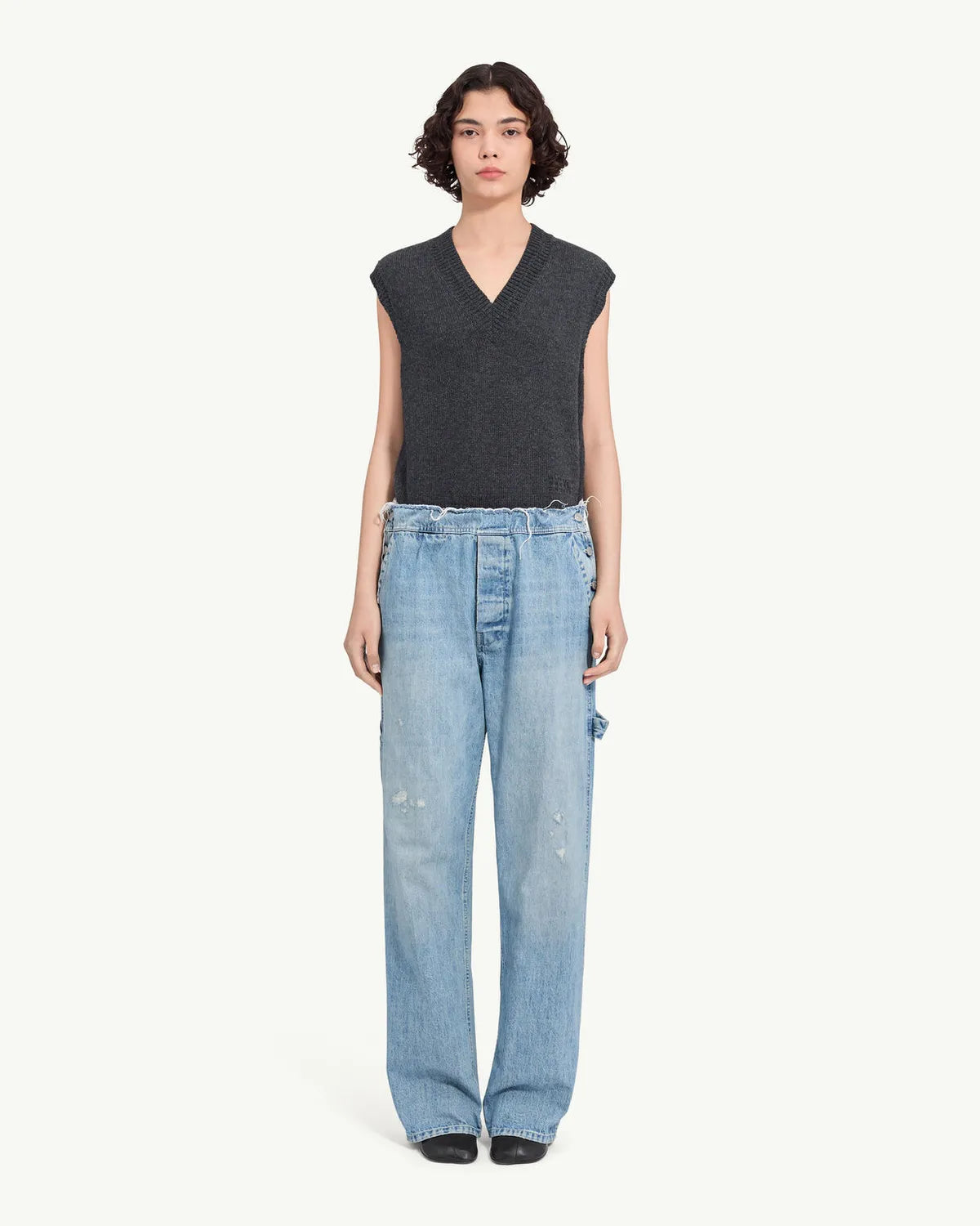 MM6 / ワイドレッグジーンズ -WOMEN'S- (S52KA0578M30055)