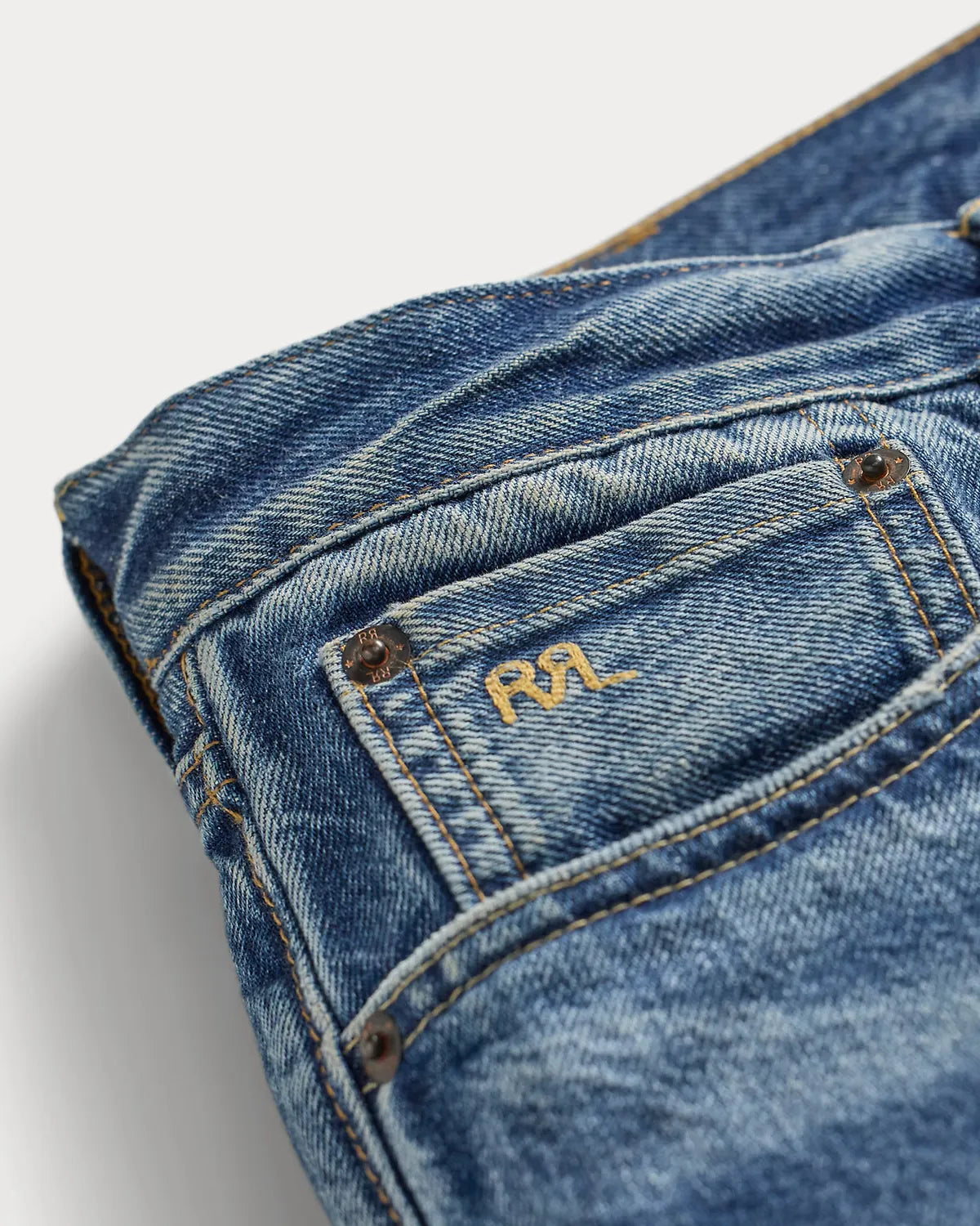 RRL / ヴィンテージ 5ポケット Averie ジーンズ (MNRRDNM10920136)