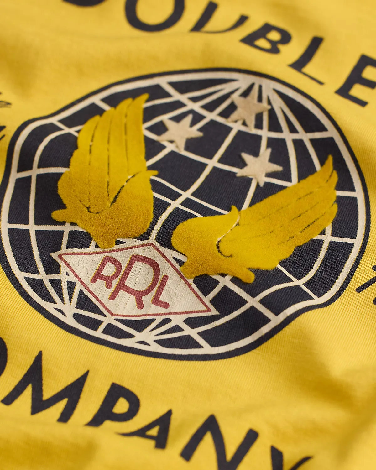 RRL / ガーメントダイド ジャージー グラフィック Tシャツ (MNRRTSH1N820189)