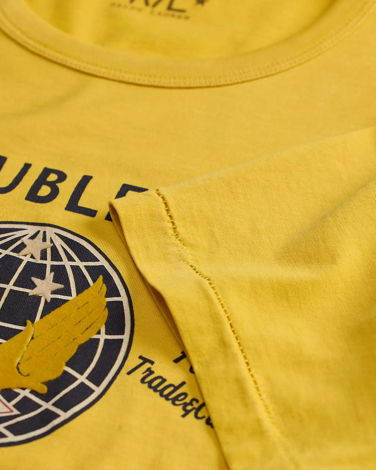 RRL / ガーメントダイド ジャージー グラフィック Tシャツ (MNRRTSH1N820189)