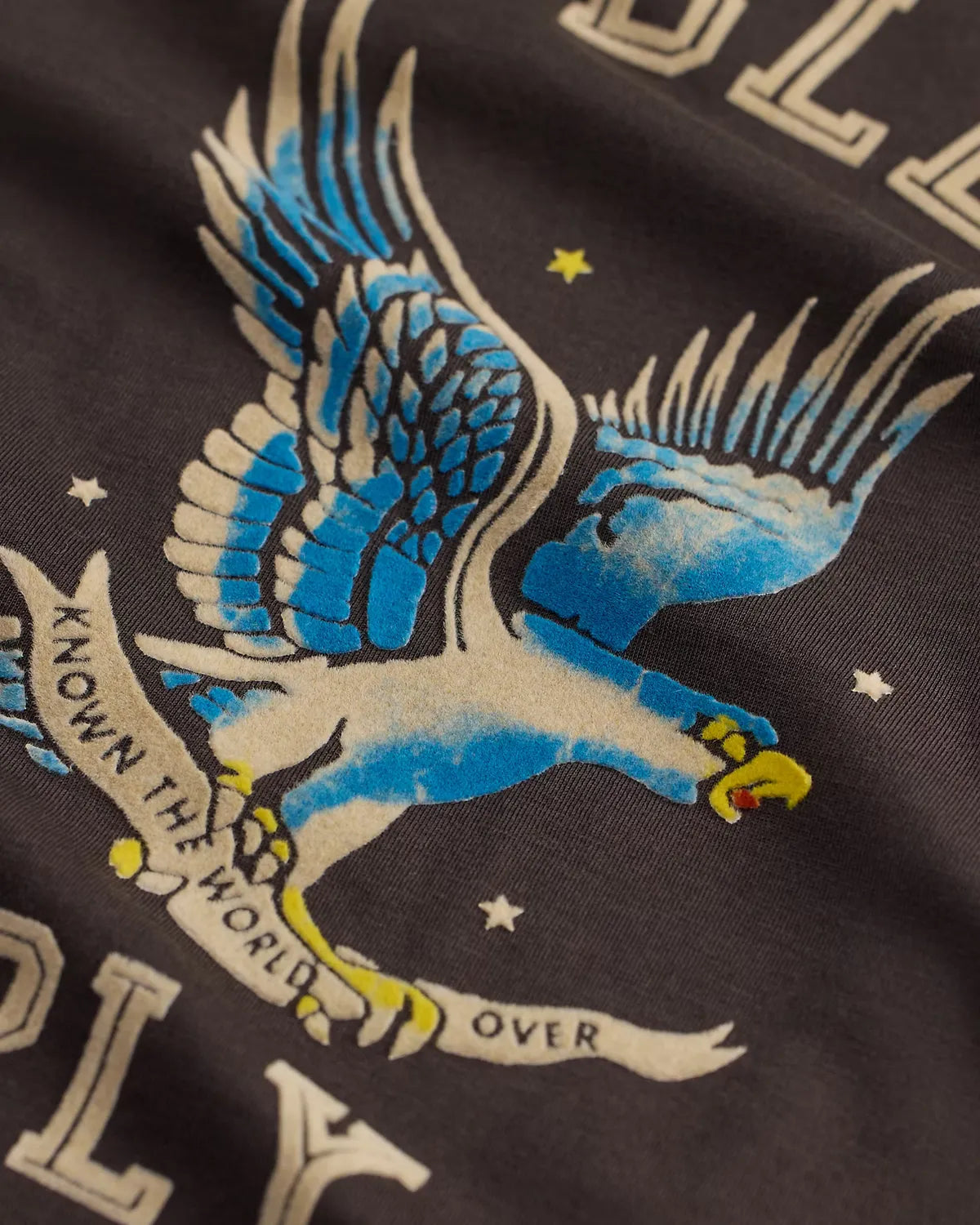 RRL / ガーメントダイド ジャージー グラフィック Tシャツ (MNRRTSH1N820184)