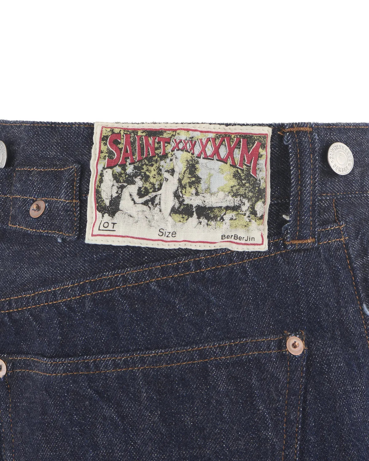 ©︎SAINT Mxxxxxx × BerBerJin / BB_DENIM PNT / 5PKTS REGID (SM-HR1-0000-C61)