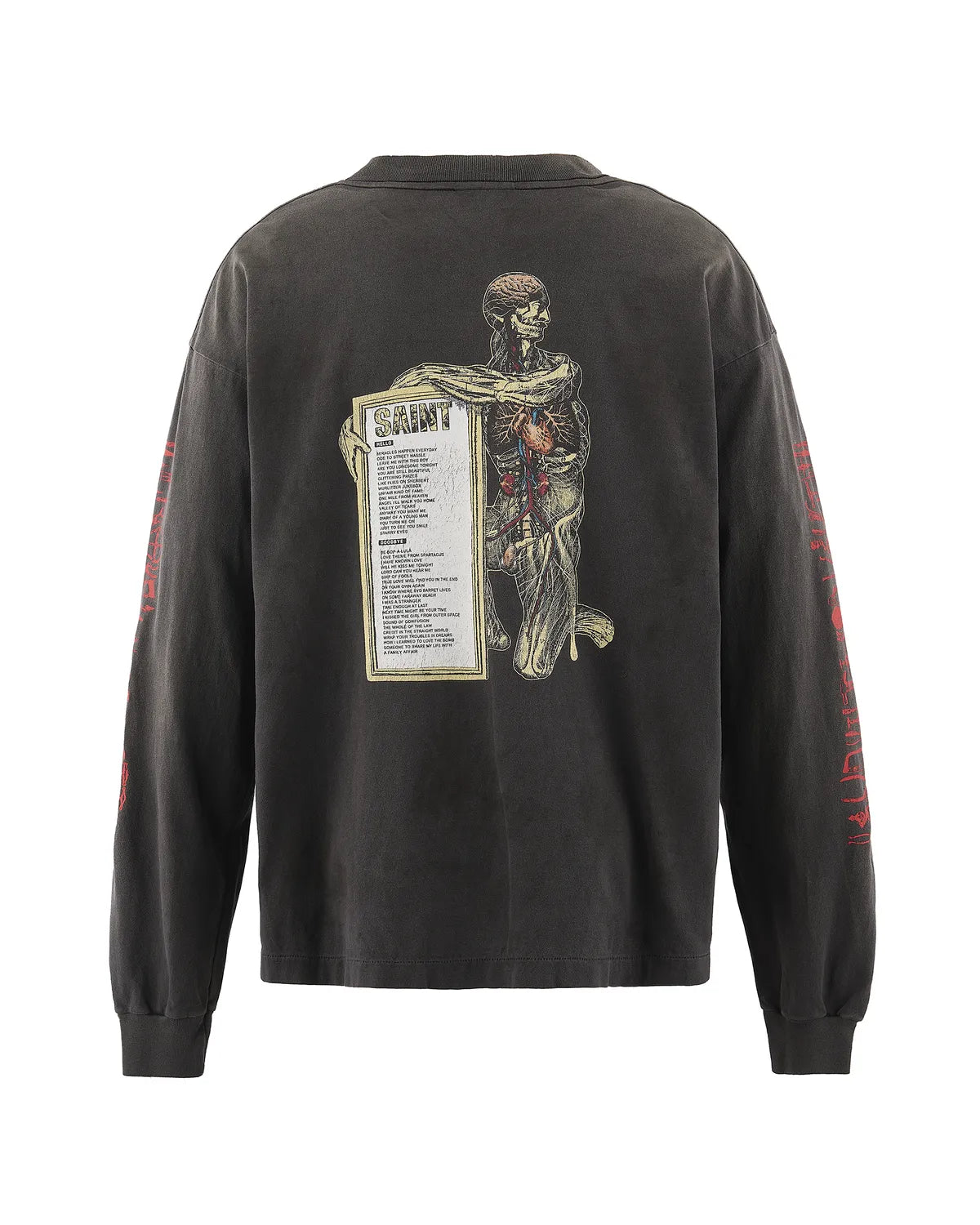 ©︎SAINT Mxxxxxx / LS T-SHIRT / HEAD (SM-MK8-0000-026)