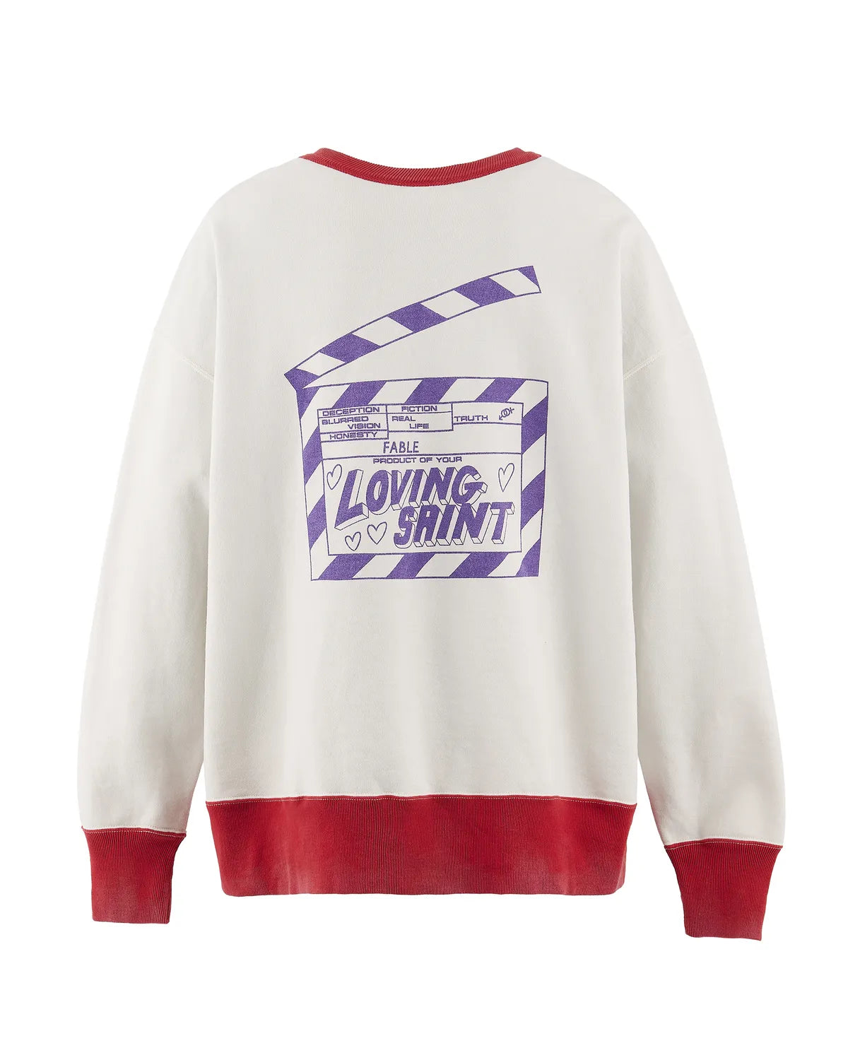 ©︎SAINT Mxxxxxx / CREW NECK SWEAT / I LOVE SAINT (SM-MK8-0000-055)