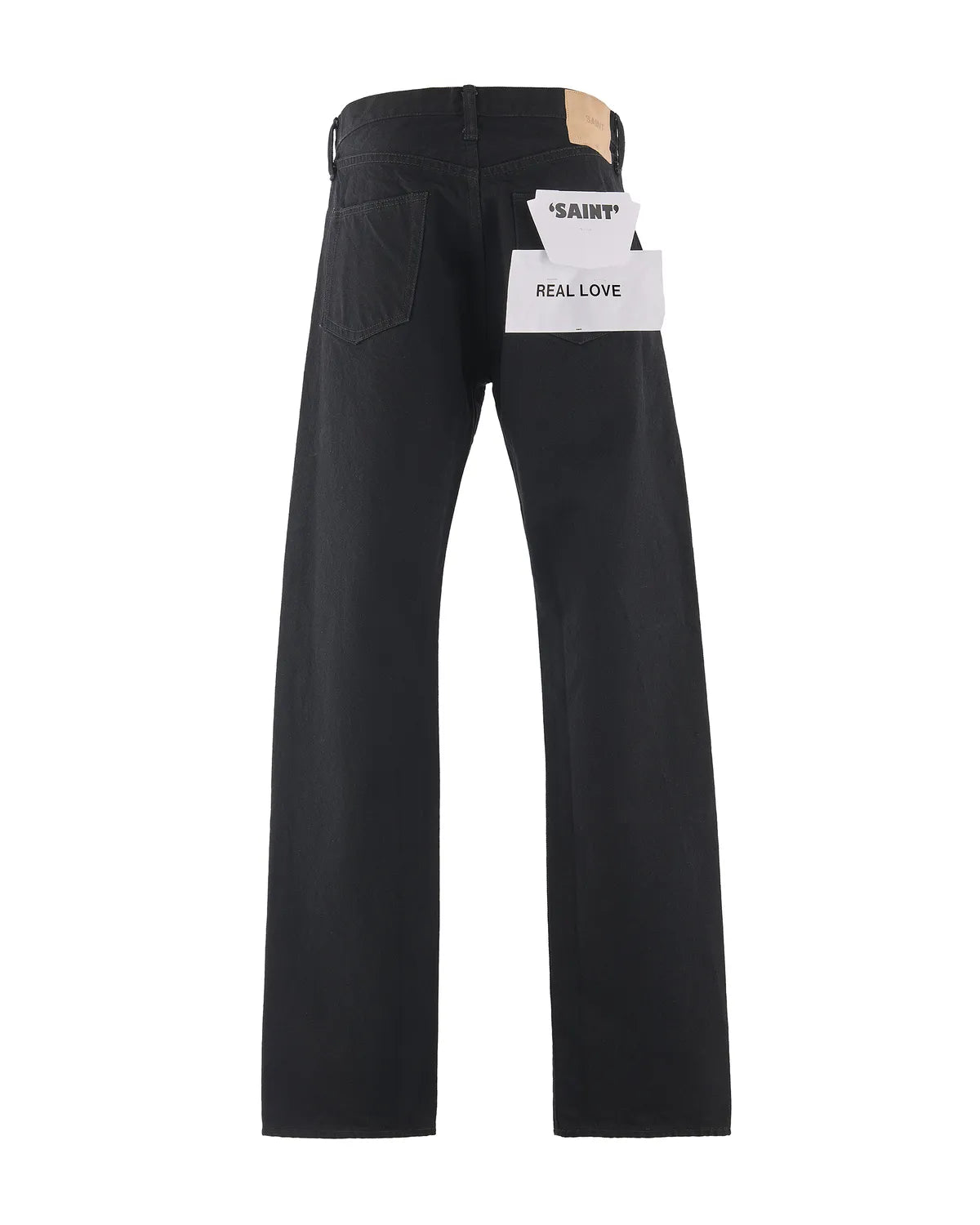 ©︎SAINT Mxxxxxx / BLACK DENIM PANTS / STRAIGHT (SM-MK8-0000-077)